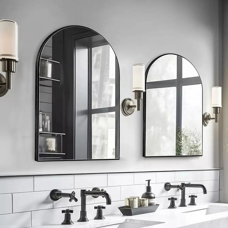 2 miroir salle de bain  porte