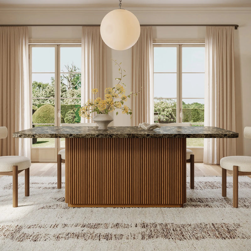 Table à manger Eliseo en marbre