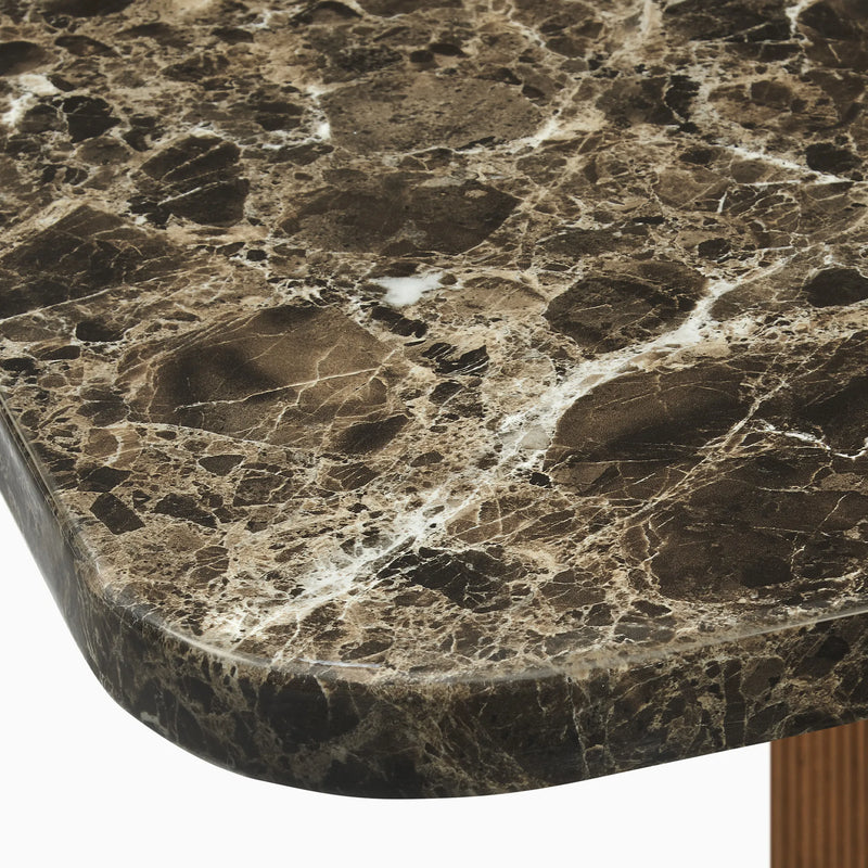 Table à manger Eliseo en marbre