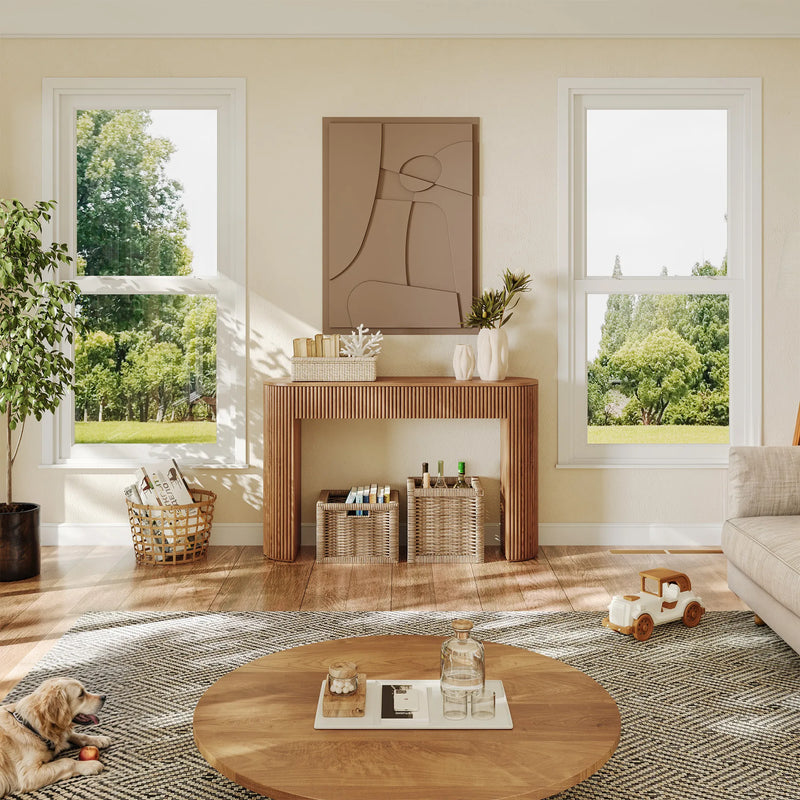 Console ovale Rolf