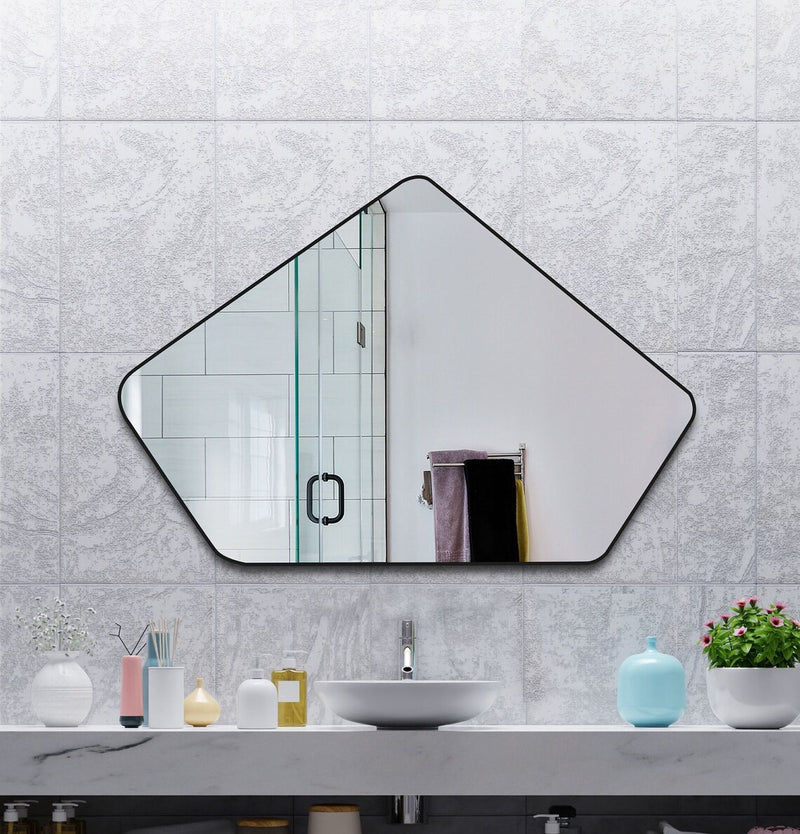 Miroir de salle de bain salon irrégulier