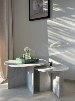 Table Gigognes Signature x 100% Marbre